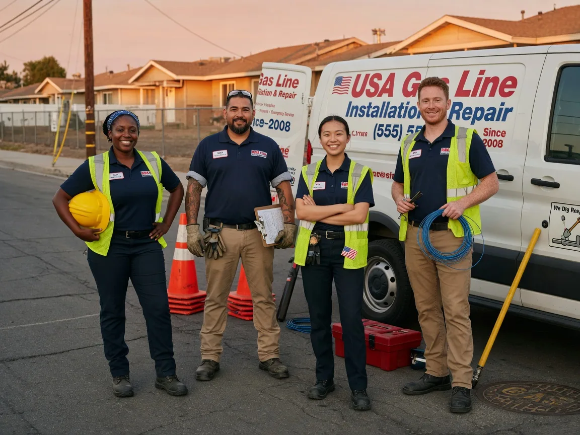 Gas Line Installation company in Emerson, NE